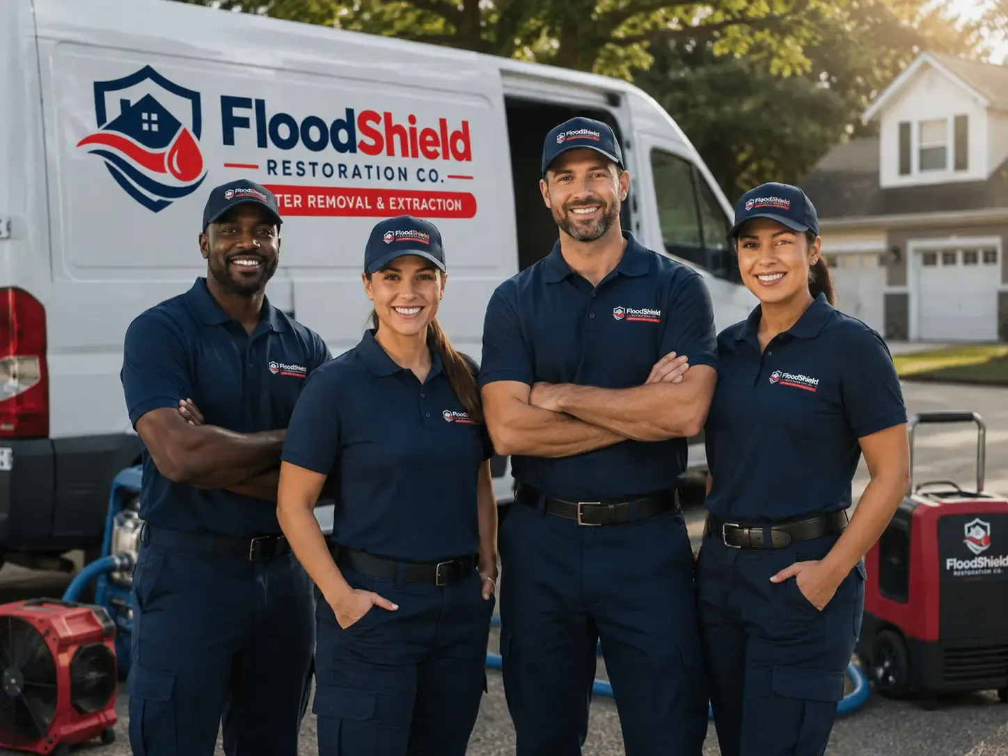 Flood Damage Restoration company in Lambert, MT